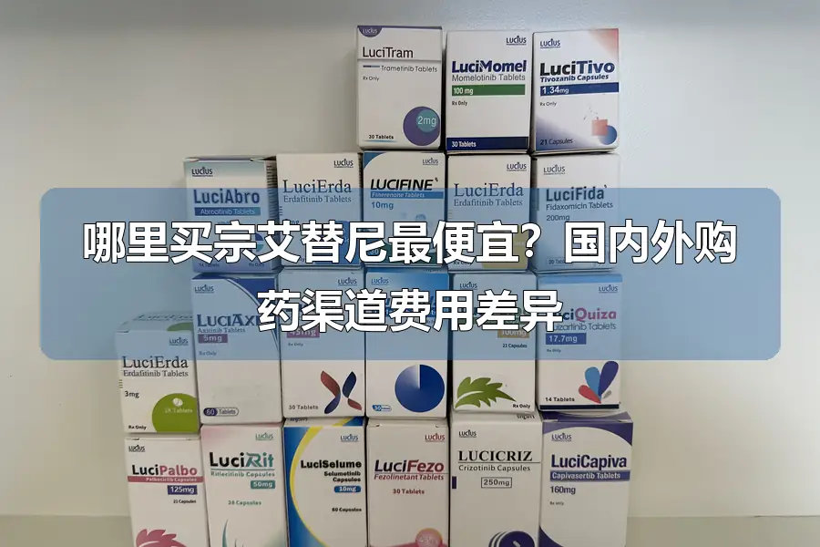 哪里买宗艾替尼最便宜?国内外购药渠道费用差异